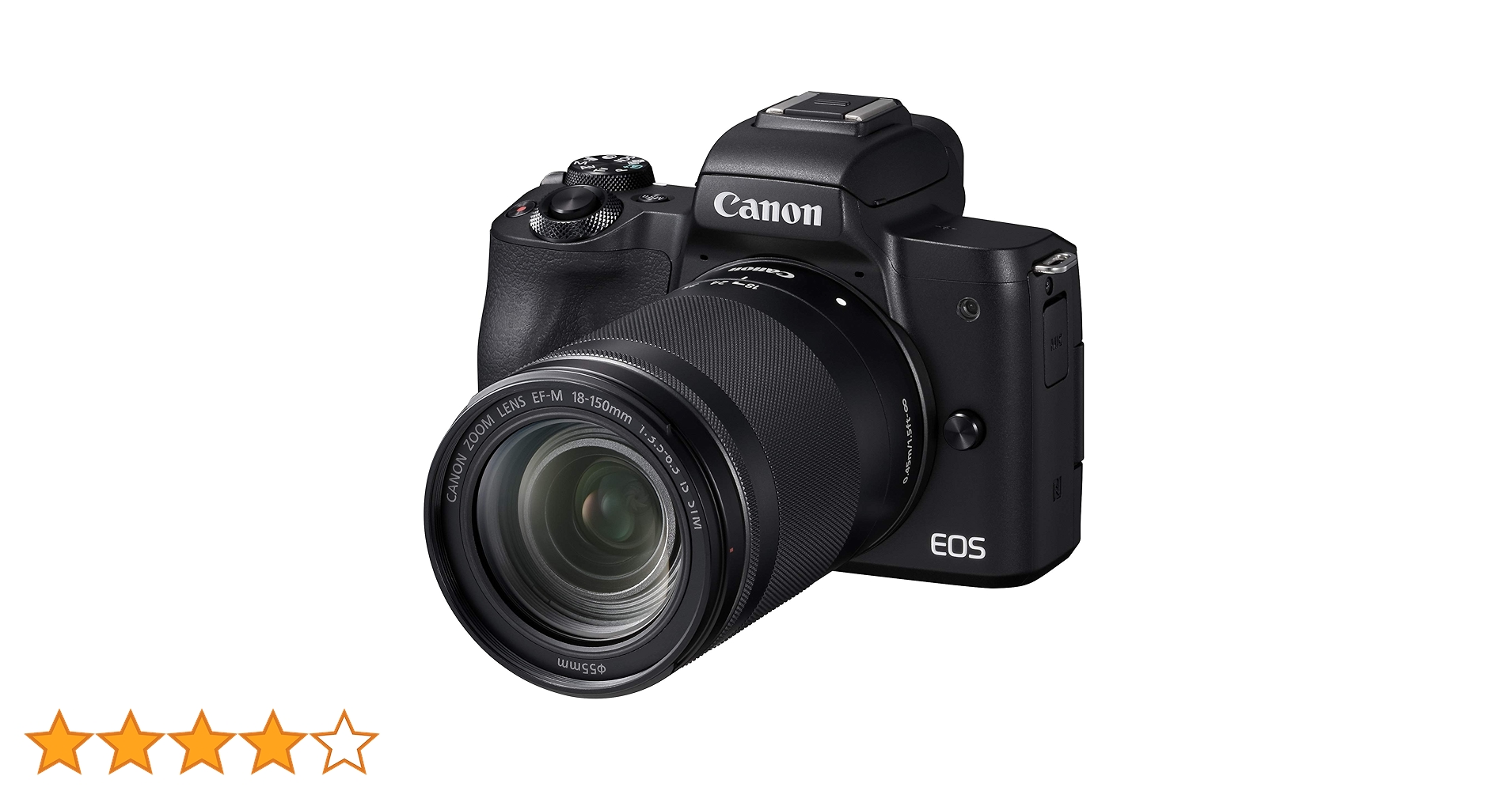 Amazon | Canon ミラーレス一眼カメラ EOS Kiss M 高倍率ズームキット